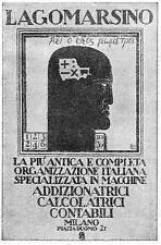 Pubblicita 1933 lagomarsino usato  Biella
