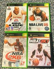 Lote de 4 videogames NBA Live 2K XBOX 2004 2006 2K6 2K7 EA comprar usado  Enviando para Brazil