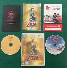 The Legend of Zelda: Skyward Sword Wii - Na caixa com inserções manual CD de música testado, usado comprar usado  Enviando para Brazil