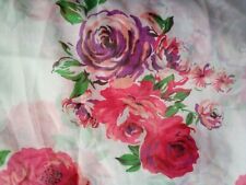 Voile floral panel for sale  LIVERPOOL