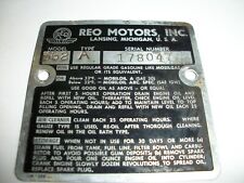 Vtg. reo motors for sale  New Bremen
