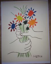 Picasso bouquet paix d'occasion  Paris VI
