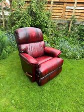 Oxblood red leather for sale  BEDALE