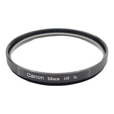 Canon UV-Filter UV Filter 58mm 58 mm UV 1x im Etui, usado comprar usado  Enviando para Brazil