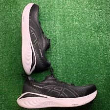 Asics Gel-Cumulus 25 Men’s size 12 Wide 1011B620 running shoes black/white, used for sale  Shipping to South Africa