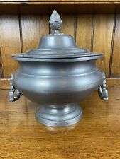 Pewter soup tureen for sale  STOWMARKET