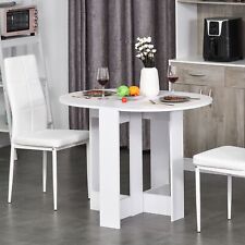 HOMCOM Folding Drop Leaf Dining Table Foldable Dinner Table for Small Kitchen for sale  Shipping to South Africa