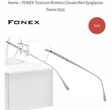Fonex titanium rimless for sale  Byron