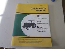 Trator compacto JOHN DEERE Operator Manual 850 950 1050 RW19870 comprar usado  Enviando para Brazil