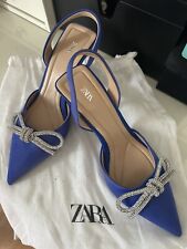 Zara slingpumps royalblau gebraucht kaufen  Berlin