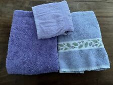 Purple lilac towels for sale  Shipping to Ireland