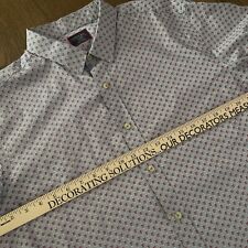 Camisa masculina UNTUCKit XL floral slim fit algodão casual manga curta comprar usado  Enviando para Brazil