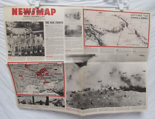 Ww2 era newsmap for sale  Wewoka