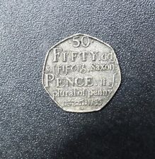 Coin 50p fifty for sale  Shipping to Ireland