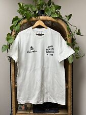 Usado, Camiseta Branca Anti Social Social Club x Neighborhood All Turbo Tamanho Grande comprar usado  Enviando para Brazil