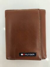 Billetera para tarjeta de crédito de cuero Tommy Hilfiger para hombre delgada triple negra 31TL11X018 segunda mano  Embacar hacia Argentina