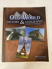 História e Geografia do Velho Mundo Abeka Quarta Edição - 5ª Série, usado comprar usado  Enviando para Brazil