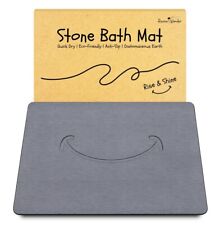 Revive Stone Bath Mat Diatomaceous Earth Shower Mat Non-Slip Super Absorbent for sale  Shipping to South Africa