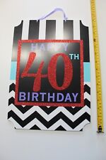 40th bday sign for sale  Madera