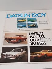 Brochures constructeur datsun d'occasion  Labenne