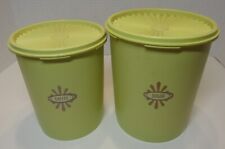 2 Vintage *Tupperware* Nesting Canisters 809-6 (6 3/4") & 807-4 (7 1/4") w/ Lids for sale  Shipping to South Africa