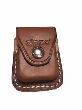 Zippo tan leather for sale  Howey in the Hills