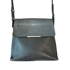 VIVO Designs Black Stingray Shagreen Black Leather Crossbody Purse $530 for sale  Shipping to South Africa