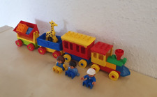 Używany, (D12) Lego Duplo Pociąg Kolej Lokomotywa Wagony Figurki Żyrafa Wywrotka na sprzedaż  Wysyłka do Poland