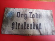 German org.todt armband for sale  WOODBRIDGE