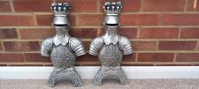 Two metal knights for sale  MARGATE
