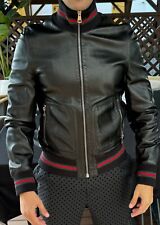 Gucci leather jacket usato  Italia