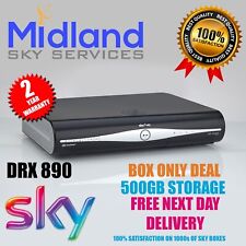 SKY+/PLUS HD BOX 500GB RECEPTOR/GRAVADOR SLIMLINE DRX890 CAIXA SOMENTE comprar usado  Enviando para Brazil