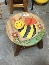 Childrens wooden stool. for sale  WOKING