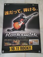 Usado, Pôster promocional oficial Rocksmith PS3 Xbox 360 Japão japonês B2 comprar usado  Enviando para Brazil