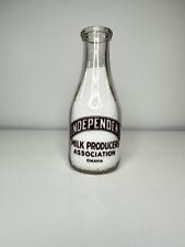 Vintage independent milk for sale  Topeka