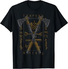 NEW LIMITED Viking Age - Bearded Axes - Viking Warrior Best Design T-Shirt S-3XL for sale  Shipping to South Africa