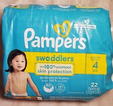 Fraldas descartáveis Pampers Swaddlers Active Baby tamanho 4 - 22 fraldas ct caixa aberta comprar usado  Enviando para Brazil