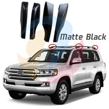 √ 4x Matte Black Roof Rack Leg End Cover For Toyota Land Cruiser LC200 2008-2021 for sale  Shipping to South Africa
