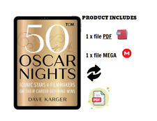 Usado, 50 noches de Oscar: estrellas y cineastas icónicos en su carrera, por Dave Karger segunda mano  Embacar hacia Argentina
