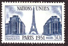 FRANCE TIMBRE N° Y&T 912 " Nations unis PARIS 1951 " NEUF** na sprzedaż  Wysyłka do Poland