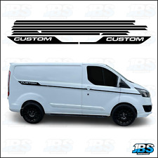 Ford Transit Custom SWB Van Sport Side Graphics Decals Styling Stickers 05 for sale  Shipping to South Africa