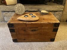 pine chest trunk box for sale  KEIGHLEY