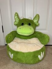 Silla Linzy Green Dragon Niños Sillón Niño Pequeño RARA Retirada Suave Peluche segunda mano  Embacar hacia Argentina