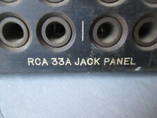 Usado, RCA Vintage 33-A jack panel- TRS 1 RACK unidade BAY FROM 44-BA6A86A77AK3U596A sala comprar usado  Enviando para Brazil