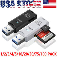 USB3.0 SD Card Reader for PC Micro SD Card to USB Adapter for Camera Memory lot for sale  Shipping to South Africa