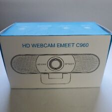 Câmera Web EMEET C960 HD USB Webcam 1080P 30FPS com Microfone Preta - Caixa Aberta comprar usado  Enviando para Brazil