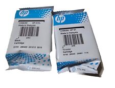 Usado, Cartuchos de tinta HP pacote com 2 combo 61XL preto e 61 tricolor NOVO GENUÍNO 5/2025 comprar usado  Enviando para Brazil