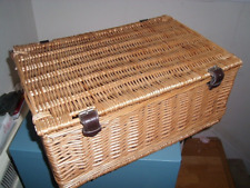 Wicker picnic basket for sale  SURBITON