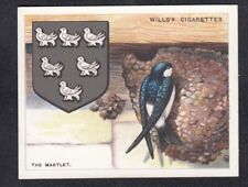 THE MARTLET Vintage 1925 COATS OF ARMS Heraldry Heraldic Signs Card LORD GALWAY for sale  Shipping to South Africa