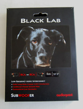 Audioquest black lab for sale  DERBY